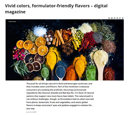 Digital Magazines - Food & Beverage Insider Solutions